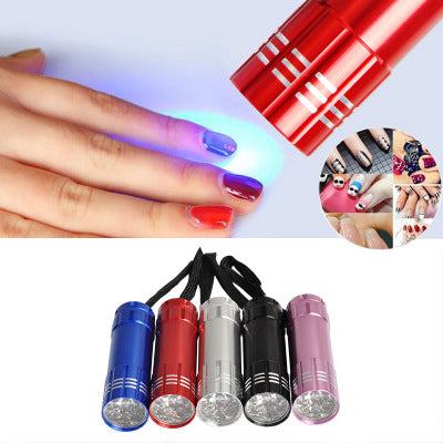 Mini 9LED nail phototherapy lampMini 9LED nail phototherapy lamp