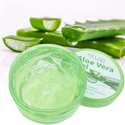 Aloe Vera Gel - MELAO Aloe Vera 300g for Skin & Hair Care Aloe Vera Gel - MELAO Aloe Vera 300g for Skin & Hair Care 